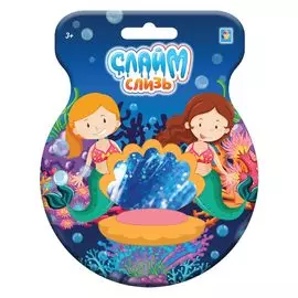 Набор Слайм тайм - Русалки, слизь с фигурками