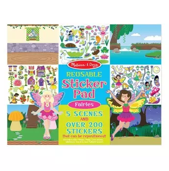 Набор со стикерами и фоном — Феи
