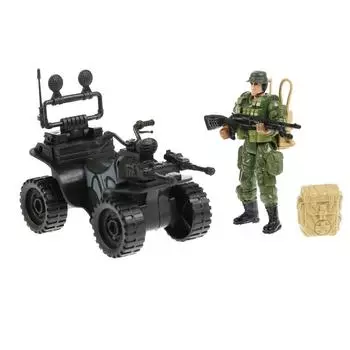 Набор солдатиков с оружием