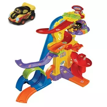 Набор супертреков гоночных, звук и машинка