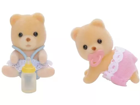 Набор Sylvanian Famillies Мишки-двойняшки