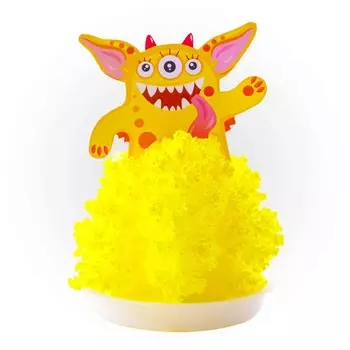 Набор Выращивание кристаллов. Монстрики - Желтый монстрик