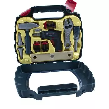 Набор в кейсе с шуруповертом, свет