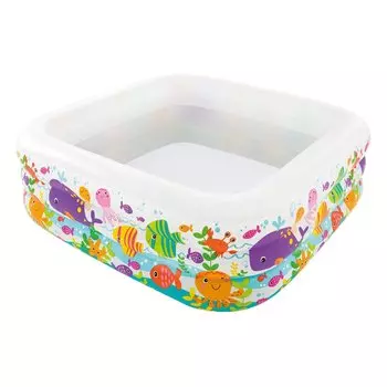 Надувной бассейн Aквариум 157 х 159 х 50 см. от 3 лет