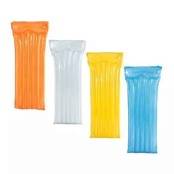 Надувной матрас для плавания с прозрачным верхом, 183 х 76 см., 4 цвета