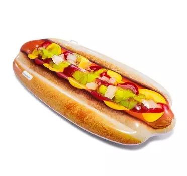 Надувной матрас - Хотдог, серия Fushion, 180 х 89 см