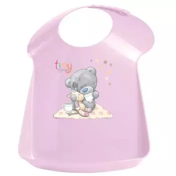 Нагрудник детский с аппликацией Me To You, розовый