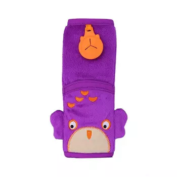 Накладка-чехол для ремня безопасности в авто - Сова