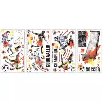 Наклейки для декора – Чемпионат по футболу