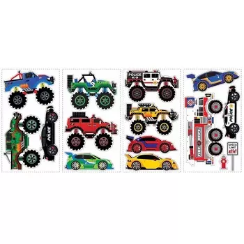 Наклейки для декора - Транспорт 2