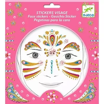 Наклейки для лица – Принцесса