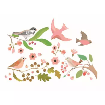 Наклейки на окна - Птицы