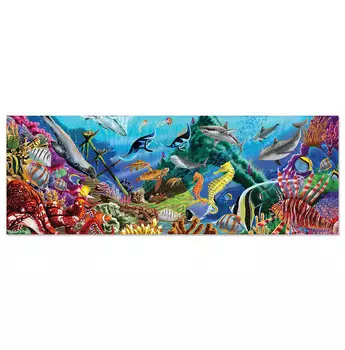 Напольный пазл - Подводный оазис, 200 деталей