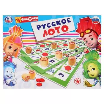 Настольная игра Фиксики – Русское лото