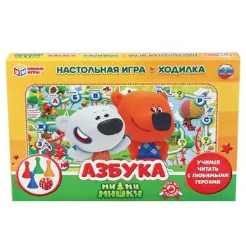 Настольная игра-ходилка Умные игры - Азбука. Ми-ми-мишки