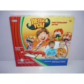 Настольная игра – Лепи усы