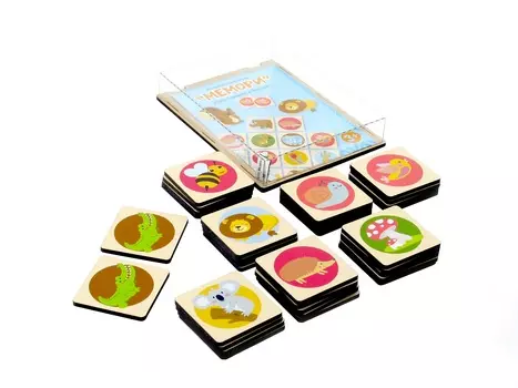 Настольная игра – Мемори, 32 элемента