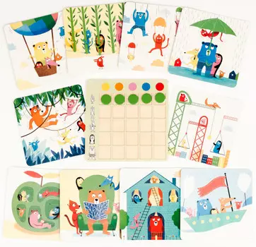 Настольная игра – Распознай цвета