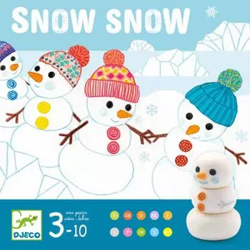 Настольная игра - Снег-снежок