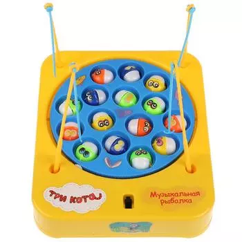 Настольная игра Три Кота – Рыбалка, звук