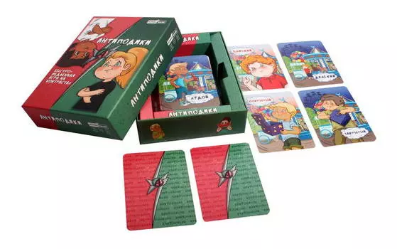 Настольная карточная игра – Антиподики
