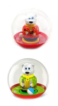 Неваляшка-шар - Медведь Митя