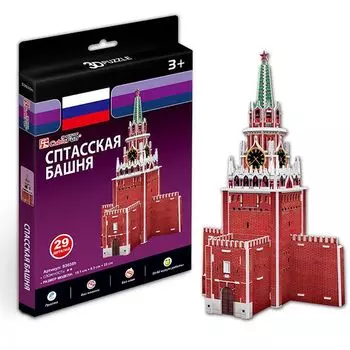 Объемный 3D-пазл Спасская башня, Россия