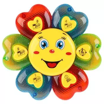 Обучающая игрушка - Солнышко, 16 стихотворений А. Барто, песни