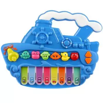 Обучающее пианино – Русские народные песни, стихи М. Дружининой, учим животных и транспорт