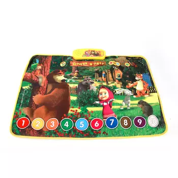 Обучающий коврик из серии Маша и Медведь - Домик в лесу