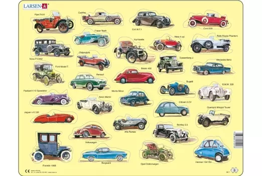 Обучающий пазл - Авто, 30 деталей