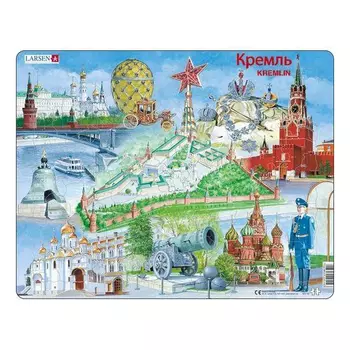 Обучающий пазл - Кремль, 61 деталь