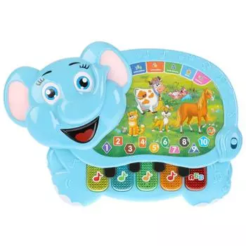 Обучающий планшет-пианино 100 песен, загадок и звуков, световые эффекты