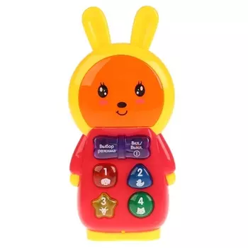 Обучающий телефончик - Любимые песни детского сада, со светом