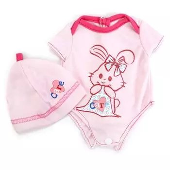 Одежда для кукол – Комбинезон на плечиках, размер 40-42 см. в пакете