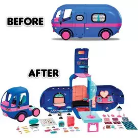 OMG Автобус для кукол L.O.L. Surprise! Glamper Fashion Camper, 55+ сюрпризов