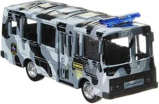 Омон ПАЗ Автобус инерционный металлический