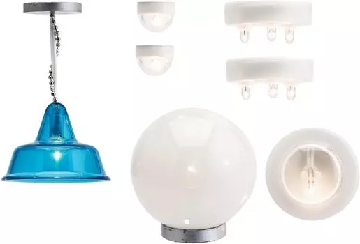 Освещение для кукольного домика - Набор светильников