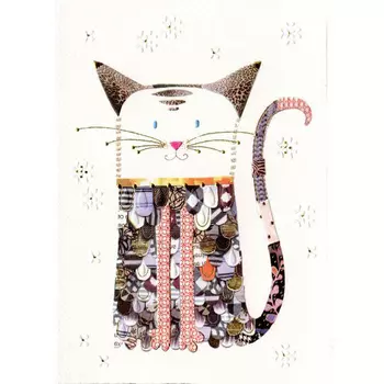 Открытка – Кот