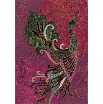 Открытка - Павлин