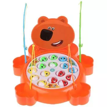 Озвученная игра рыбалка Ми-ми-мишки