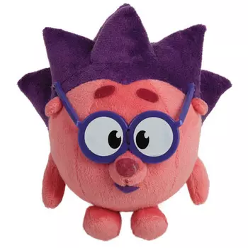 Озвученная мягкая игрушка - Ежик из мультфильма - Смешарики, 10 см