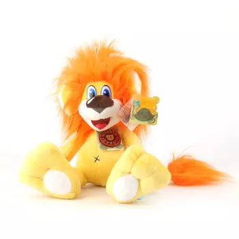 Озвученная мягкая игрушка - Львенок, 23 см