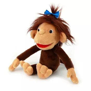 Озвученная мягкая игрушка - Мартышка, 28 см