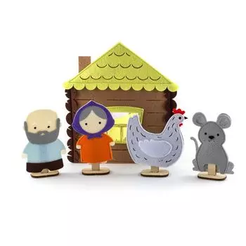 Пальчиковый театр - Сказка Курочка Ряба