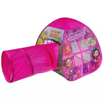 Палатка детская игровая - Сказочный патруль с тоннелем