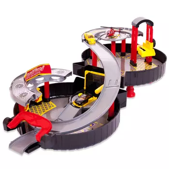 Парковка АвтоСити, 2-х уровневая, в чемоданчике-автошине