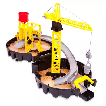 Парковка АвтоСити, строительная площадка 2-х уровневая, в чемоданчике-автошине