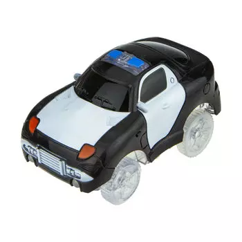 Патрульная машина из серии Гибкий трек, черная, 5 ламп