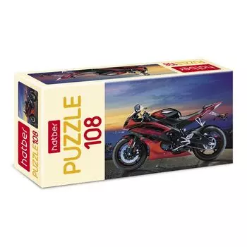 Пазл 108 элементов 21 х 30 см MotorBike